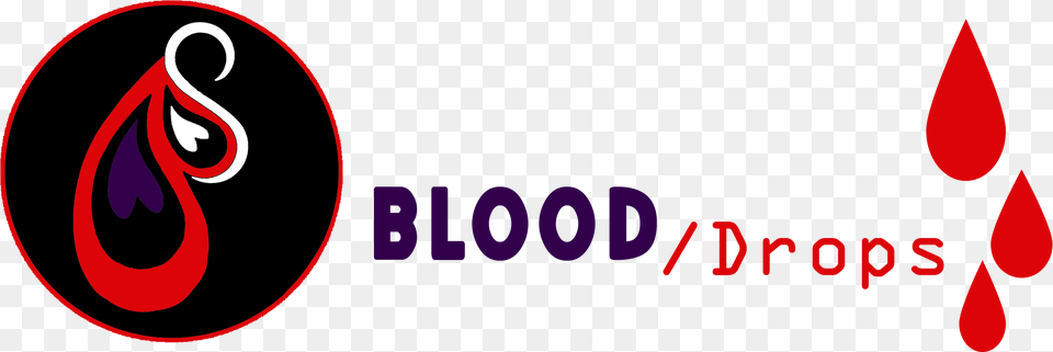 Download Hd Blood Drops Header Circle, Logo, Light Png