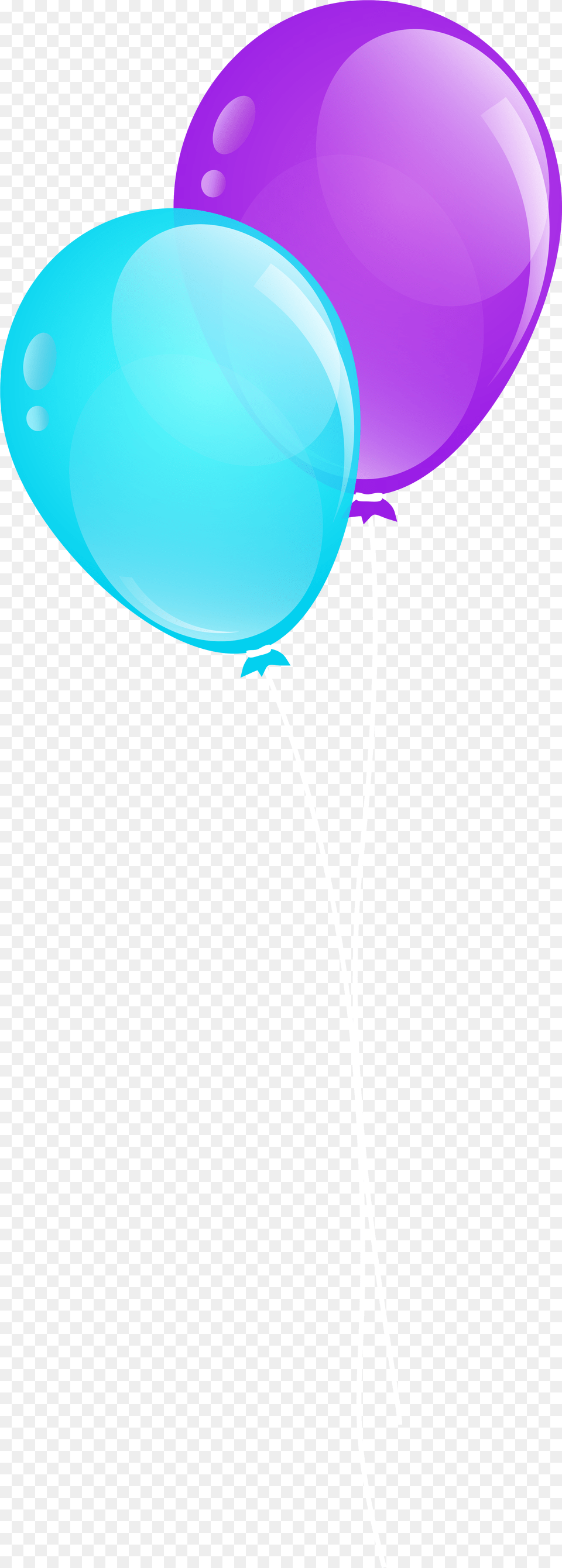 Download Hd Blue And Purple Balloons Clip Art Purple Blue And Purple Balloons, Balloon Png Image