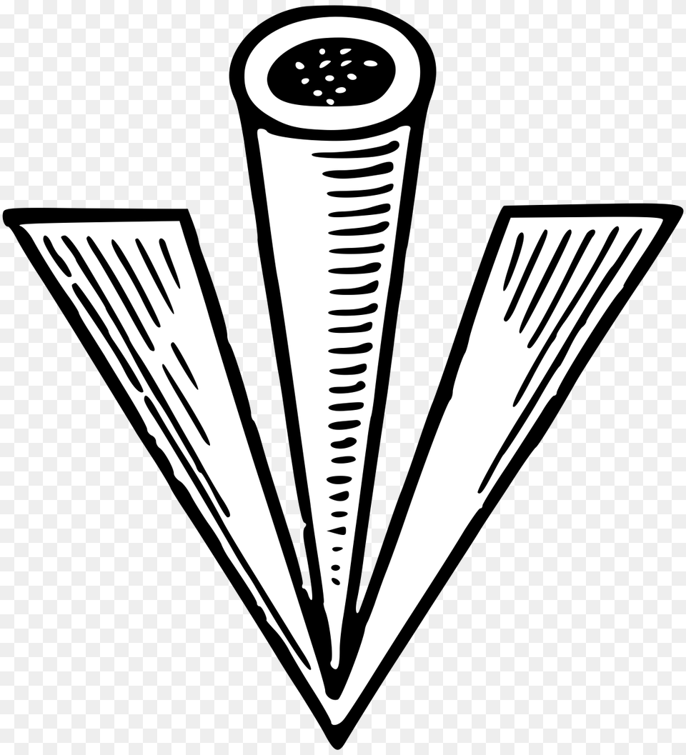 Download Hd Broad Heraldic Arrowhead, Drain, Blade, Dagger, Knife Free Transparent Png