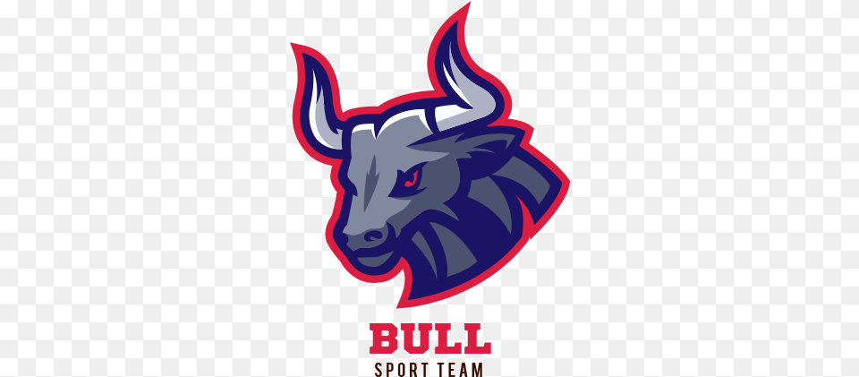 Download Hd Bull Logo Banteng Animal Logo, Livestock, Dynamite, Weapon, Mammal Free Png