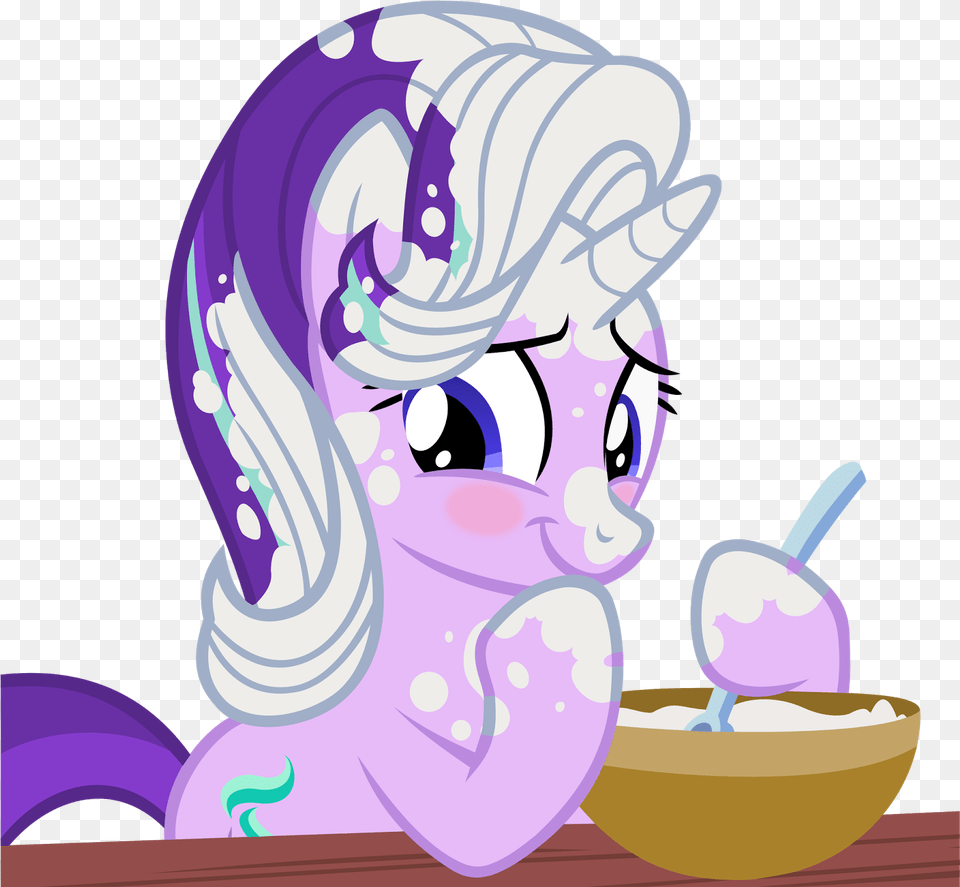 Download Hd But Why Doesnu0027t She Ever Learn From Her Mistakes Starlight Glimmer In Love, Cream, Dessert, Food, Ice Cream Png Image