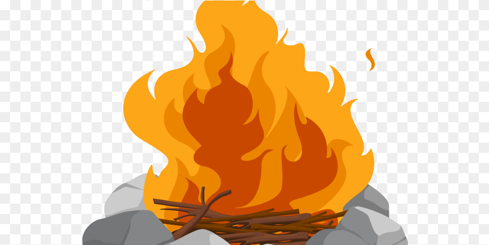 Hd Campfire Clipart Fire Ring Campfire Transparent, Flame, Bonfire, Baby, Person Free Png Download