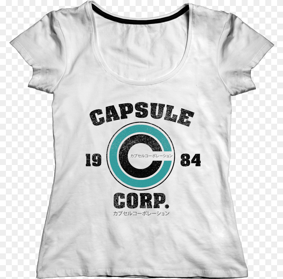 Download Hd Capsule Corp Capsule Corp T Shirt, Clothing, T-shirt Free Transparent Png