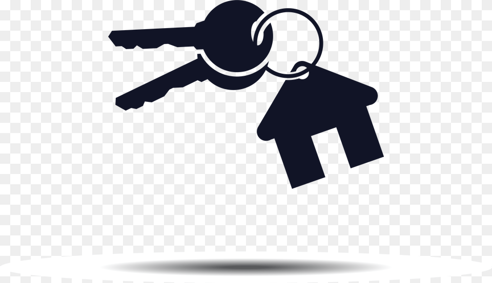 Download Hd Car Key Silhouette Key Real Estate Vector Free Png