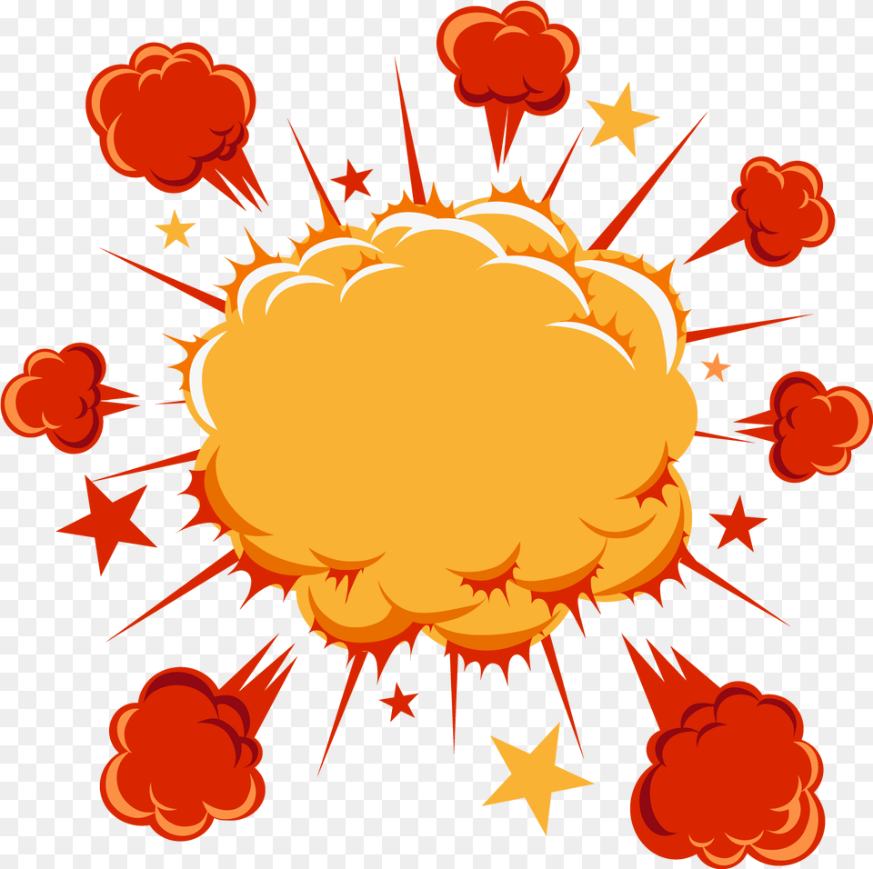 Download Hd Cartoon Comics Explosion Explosion Cloud, Berry, Food, Fruit, Plant Png