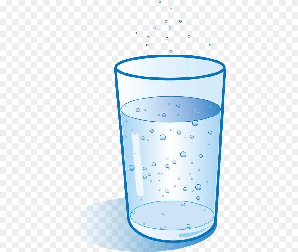 Download Hd Cartoon Glass Of Sparkling Water With Glass Of Water For Kids, Hot Tub, Tub Free Transparent Png