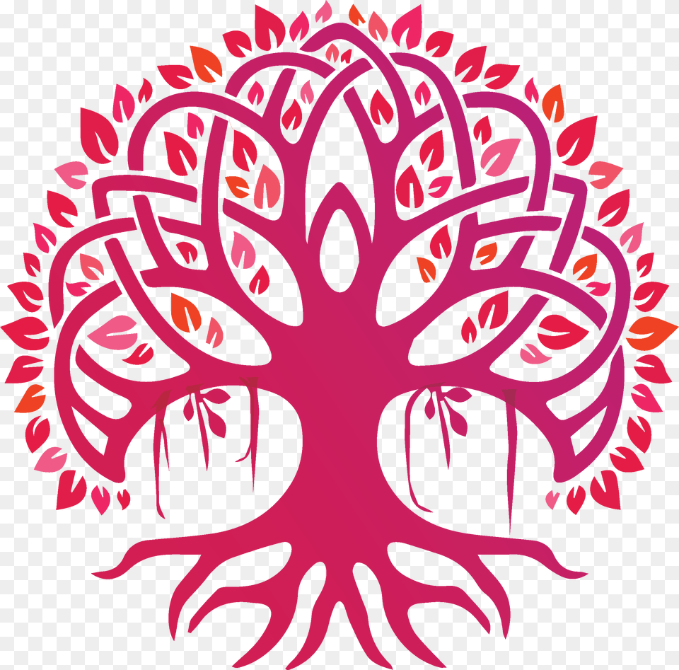 Download Hd Celtic Tree Of Life Celtic Symbols Tree Of Life, Pattern, Purple, Art, Accessories Png Image