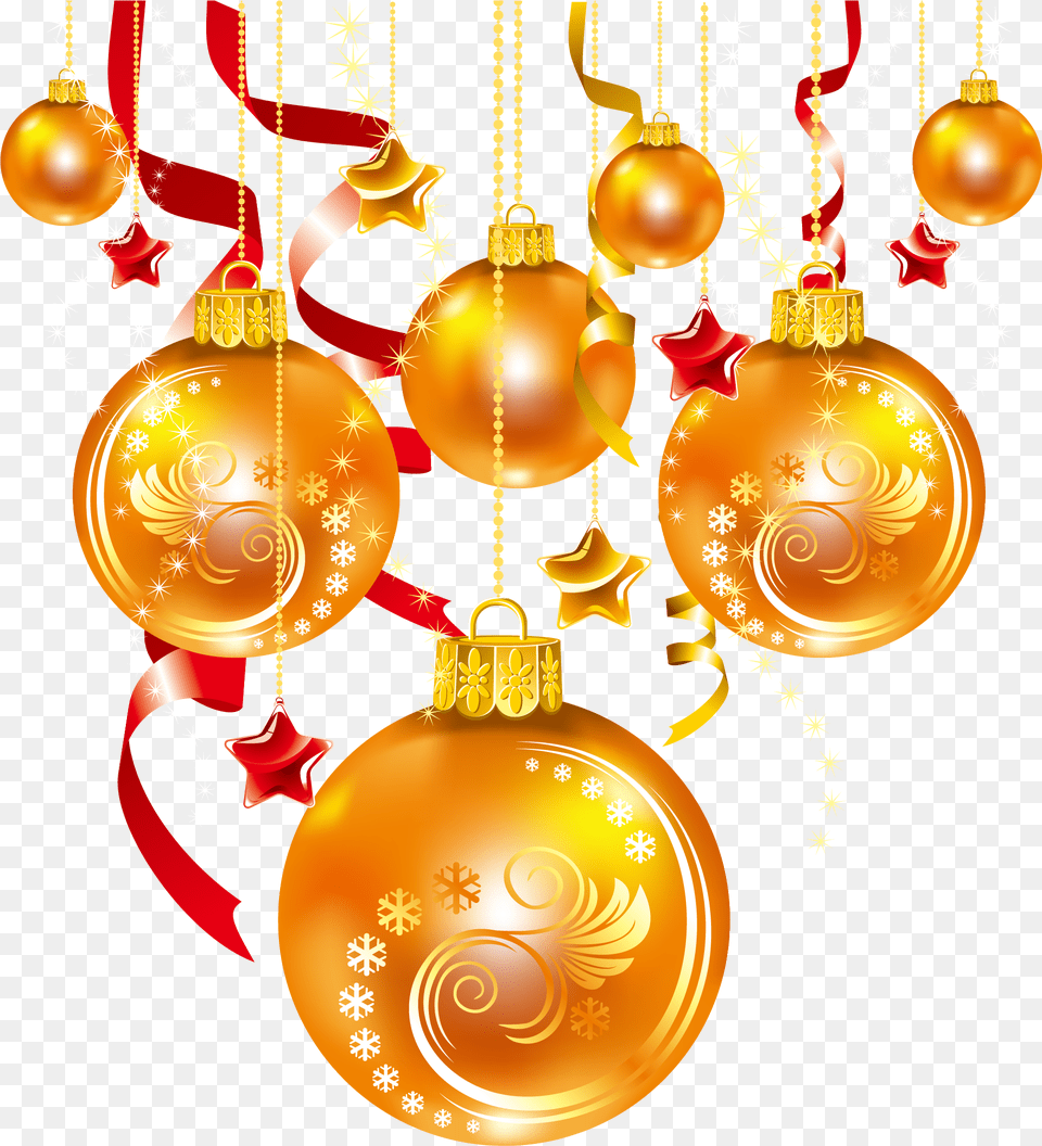 Download Hd Christmas Ball Clipart Vector Christmas Balls Vector Image Christmas Balls, Accessories, Gold, Chandelier, Lamp Png