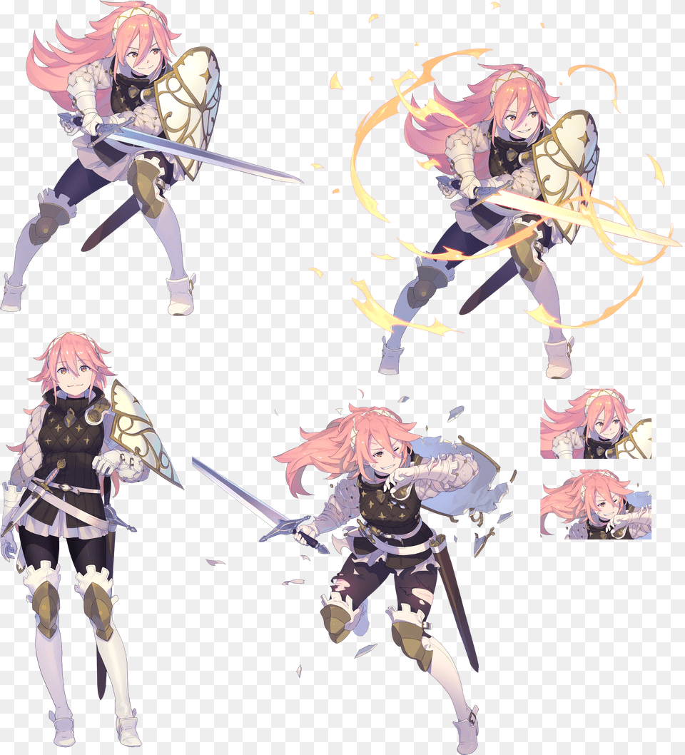 Download Hd Click For Full Sized Soleil Soleil Fire Soleil Fire Emblem Heroes, Publication, Book, Comics, Adult Free Png