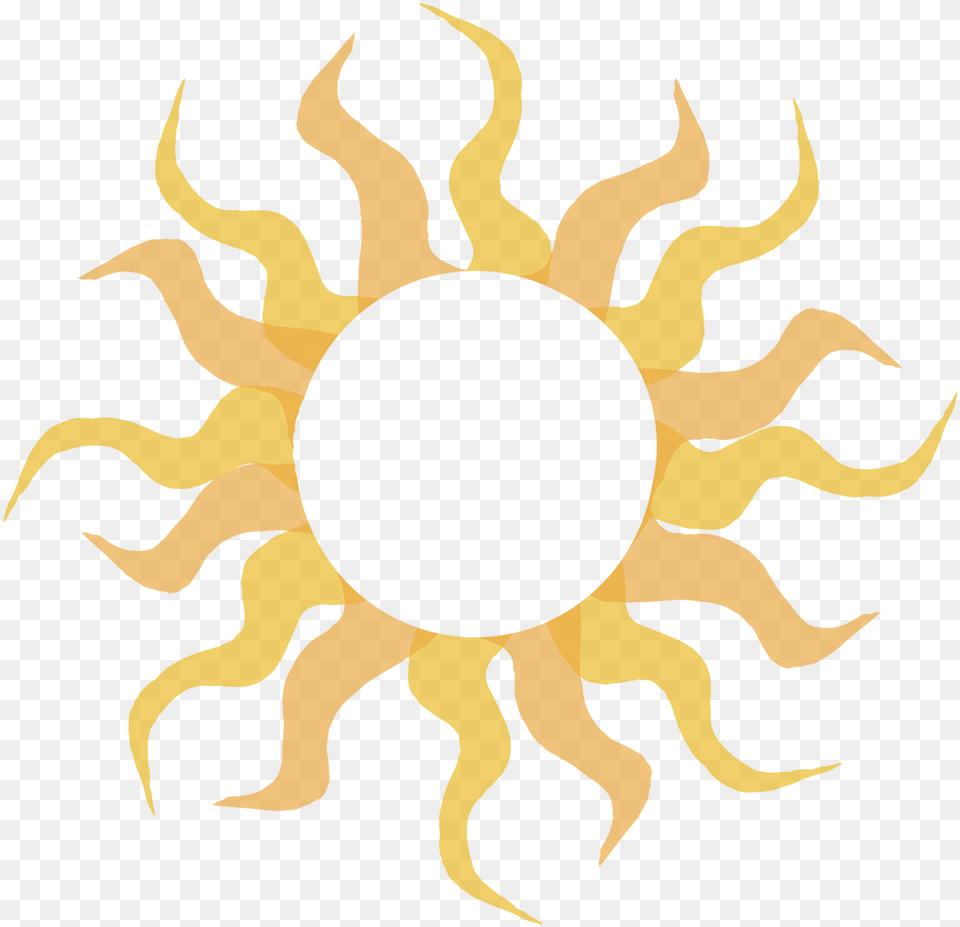 Download Hd Clip Art Stock Clipart Of Sun Logo Hd, Flower, Plant, Sunflower, Animal Png Image