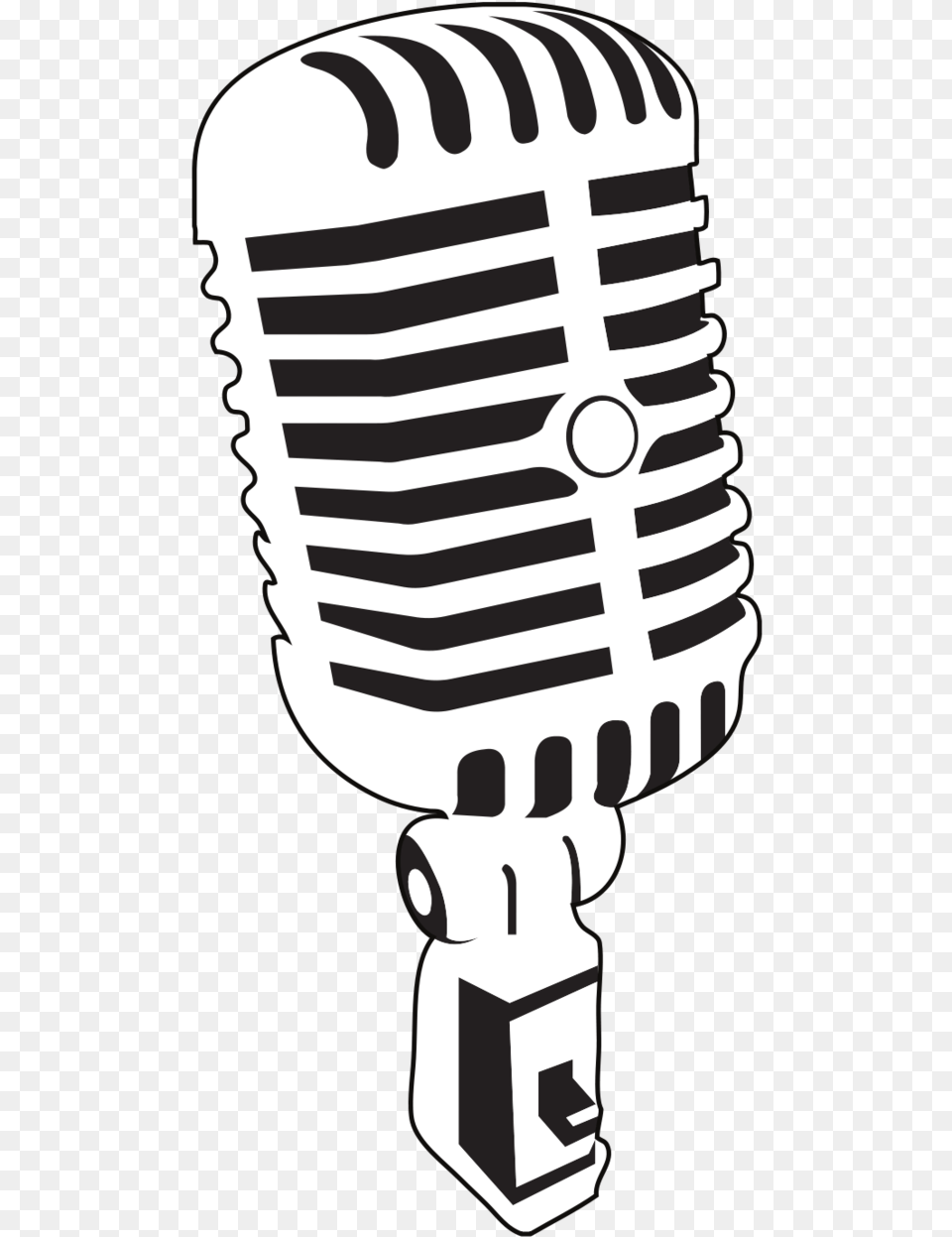 Download Hd Clipart Resolution Vintage Microphone Microphone Drawing, Electrical Device, Baby, Person Png Image
