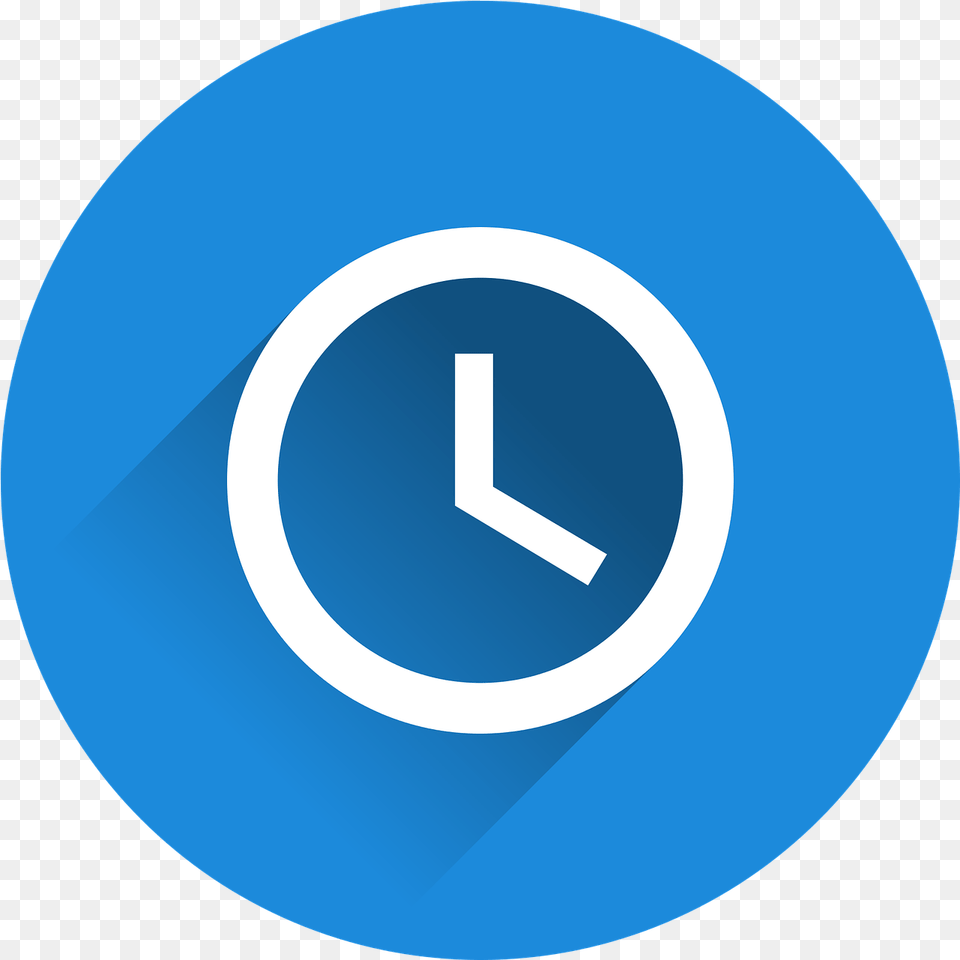 Download Hd Clock Icon Clock Circle Logo Transparent Clock Color Icon, Number, Symbol, Text, Disk Png Image