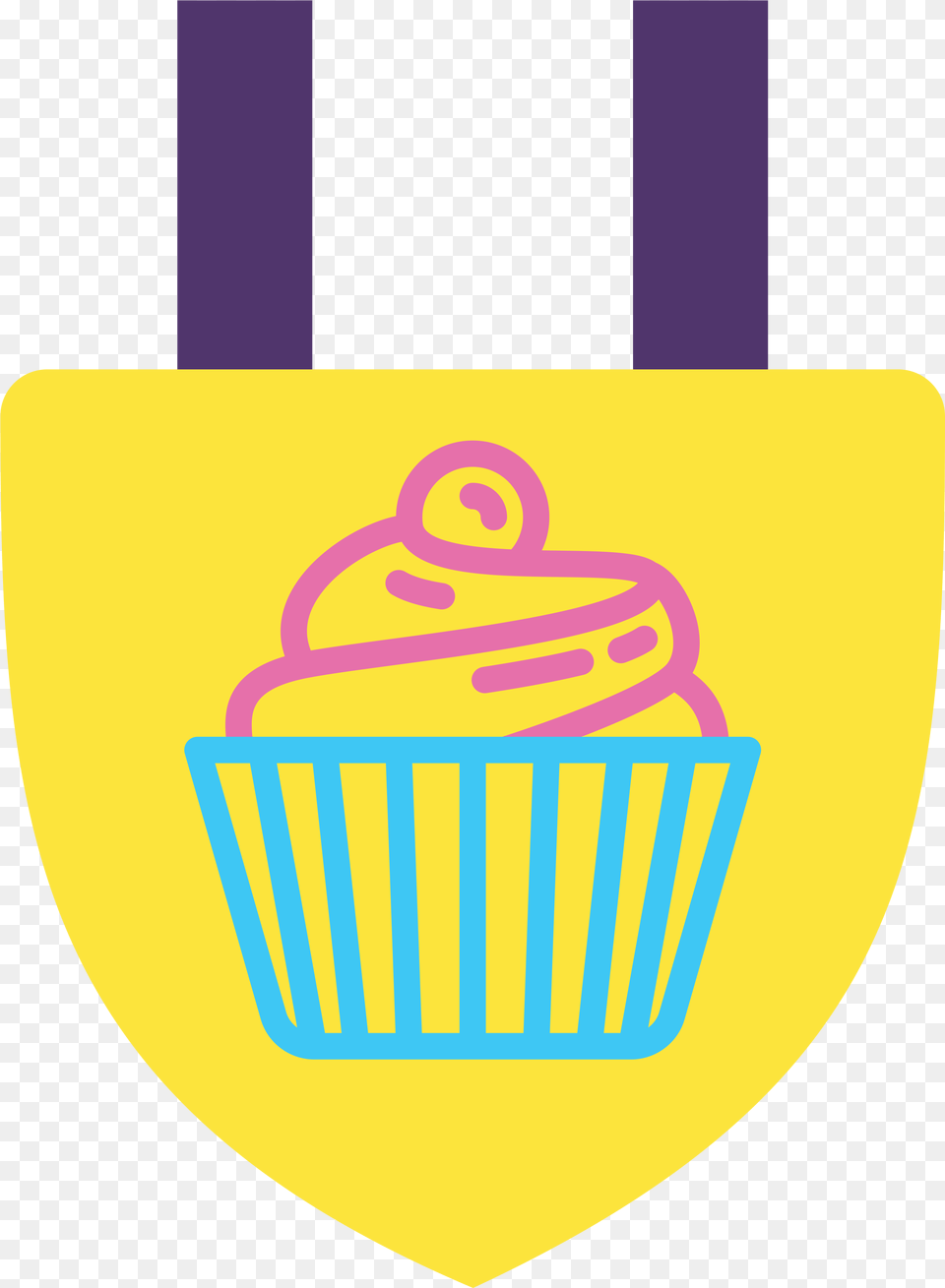 Download Hd Convite Wrapper Varalzinho Cupcake Instagram Highlight, Cream, Dessert, Food, Icing Free Png