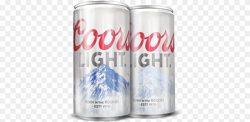 Download Hd Coors Light Thermochromic Can Red Bull Coors Light Cold Activated Can, Tin, Beverage, Soda, Coke Png Image
