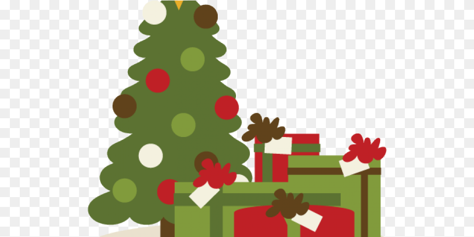 Hd Cute Christmas Present Clipart Christmas Day Christmas Presents Clipart, Plant, Tree, Christmas Decorations, Festival Free Png Download