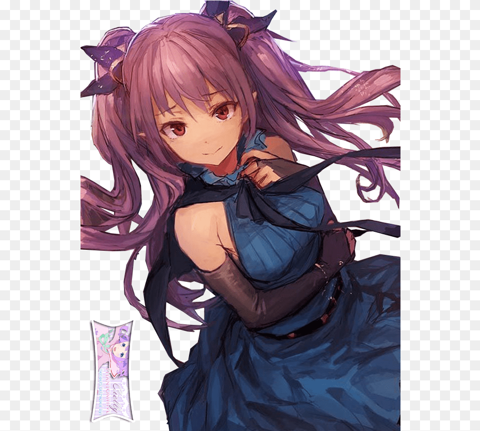 Download Hd Cute Vampire Anime Girl Transparent Cute Anime Vampire Girl, Publication, Book, Comics, Adult Free Png