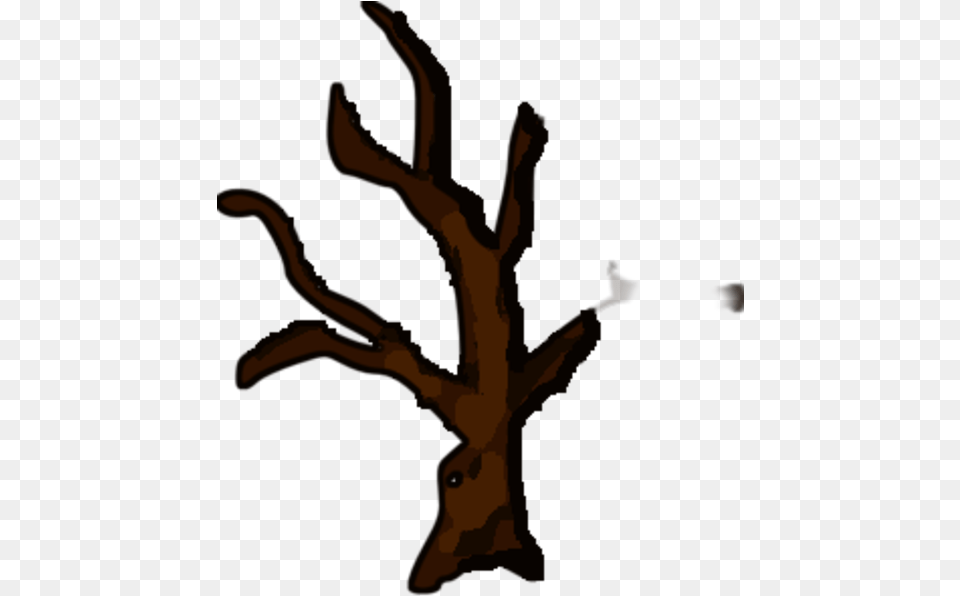 Download Hd Dead Tree Clipart Small Clip Art Dead Tree Clip Art, Plant, Wood, Person Png