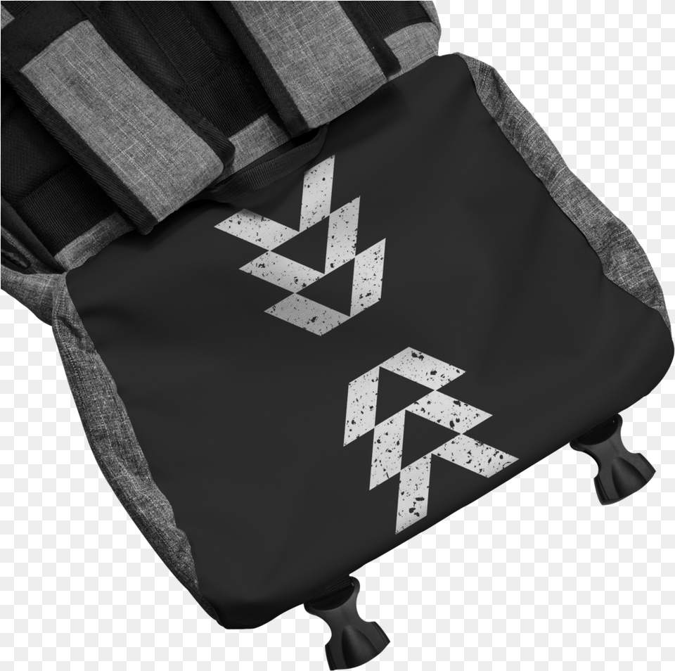 Download Hd Destiny Hunter Logo Water And Snow Resistant Backpack, Clothing, Glove, Bag, Adult Free Transparent Png