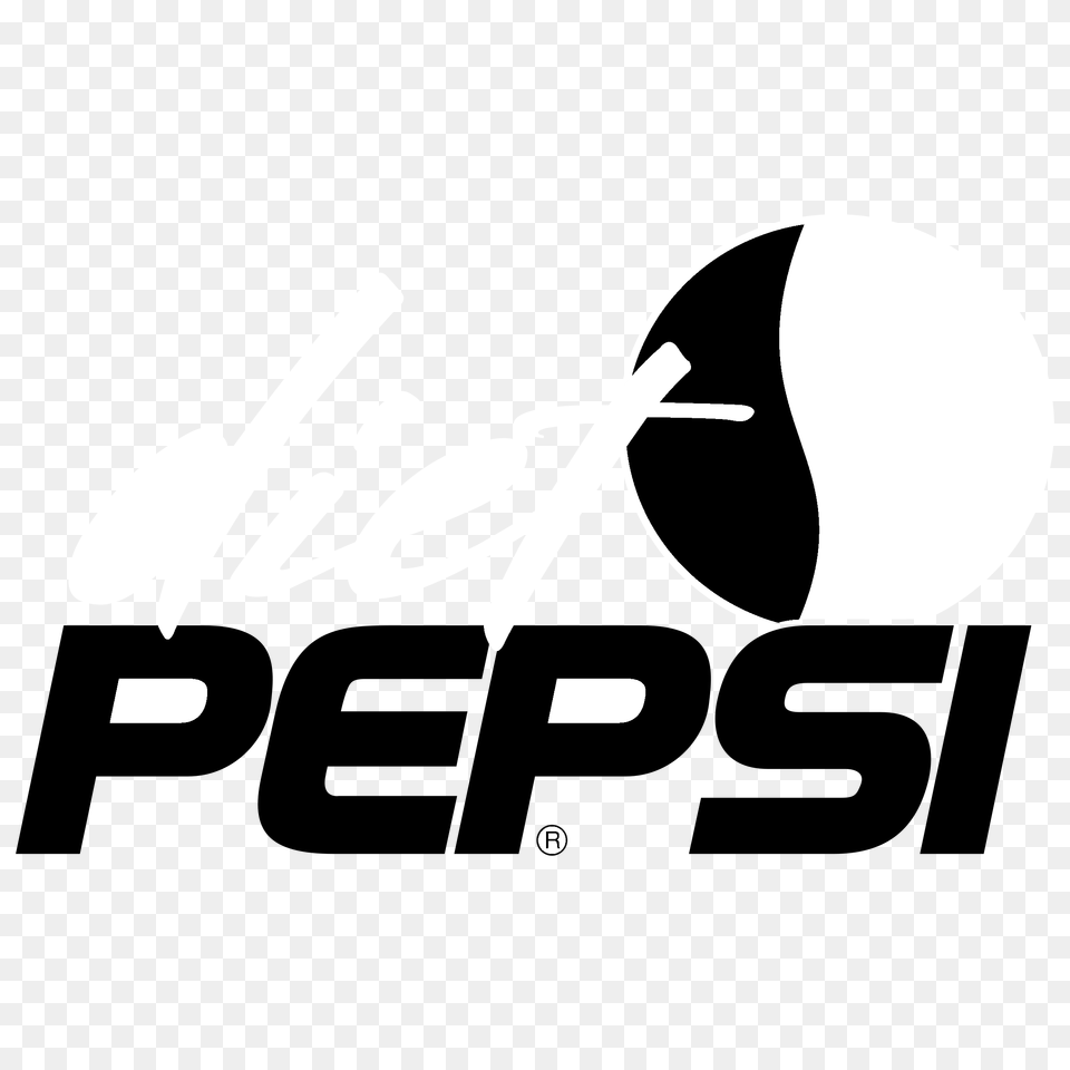 Download Hd Diet Pepsi Logo Black And Diet Pepsi, Text, Handwriting, Smoke Pipe Free Transparent Png