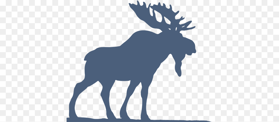 Download Hd Digital Moose Design Iphone 7 Plus Tough Case Bull Moose Outline, Animal, Mammal, Wildlife, Person Free Png