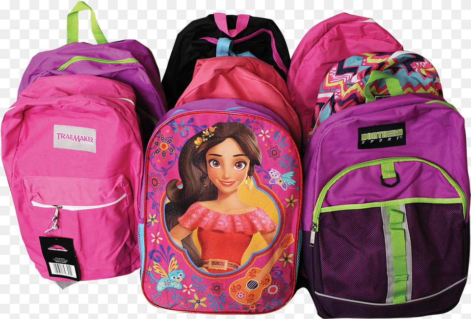 Hd Disney Elena Of Avalor Music Time Reversible Backpack, Bag, Adult, Female, Person Free Png Download