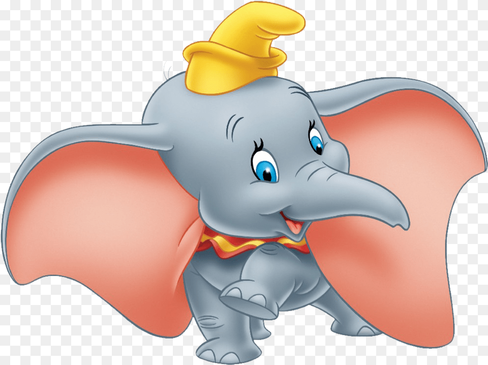 Download Hd Dumbo Lovely Dumbo And Winnie The Pooh, Toy, Animal Png