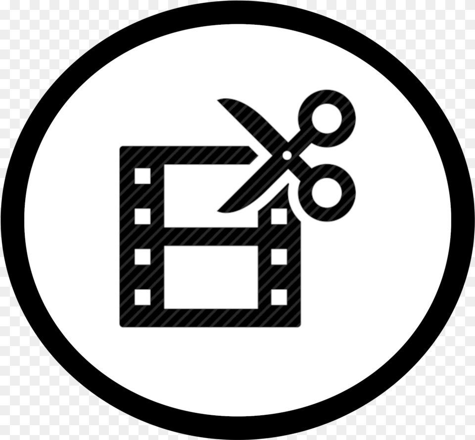 Download Hd Editing Video Edit Icon Video Editing Icon, Symbol, Text, Astronomy, Moon Free Png