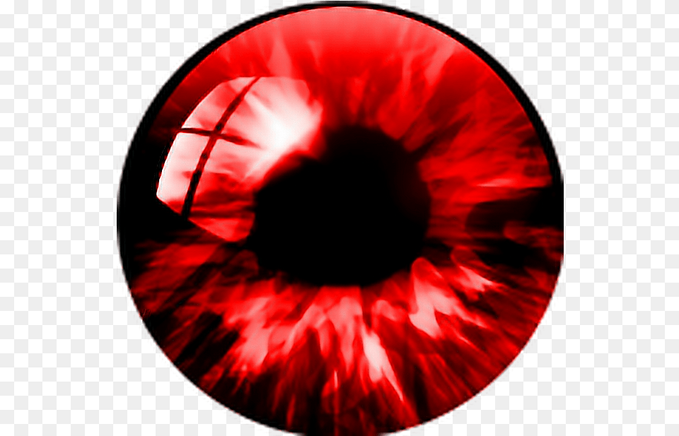 Download Hd Eyes Vampire Love Twiglight Red Eyes Vampire Transparent Red Eye, Lighting, Sphere, Light, Accessories Free Png