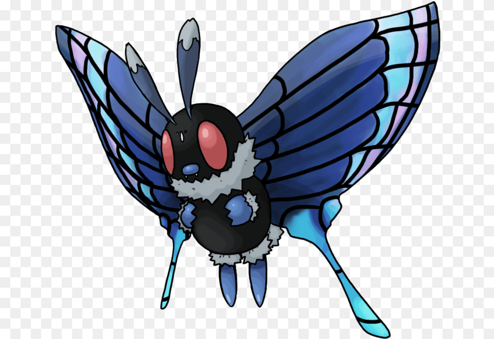 Download Hd File History Mega Evolution Pokemon Butterfree, Animal, Bee, Insect, Invertebrate Png Image