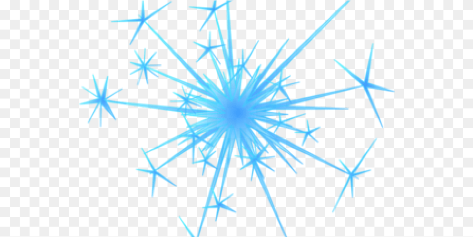 Hd Fireworks Clipart Blue Cracker Transparent Sparkle Clip Art, Nature, Outdoors, Light, Lighting Free Png Download