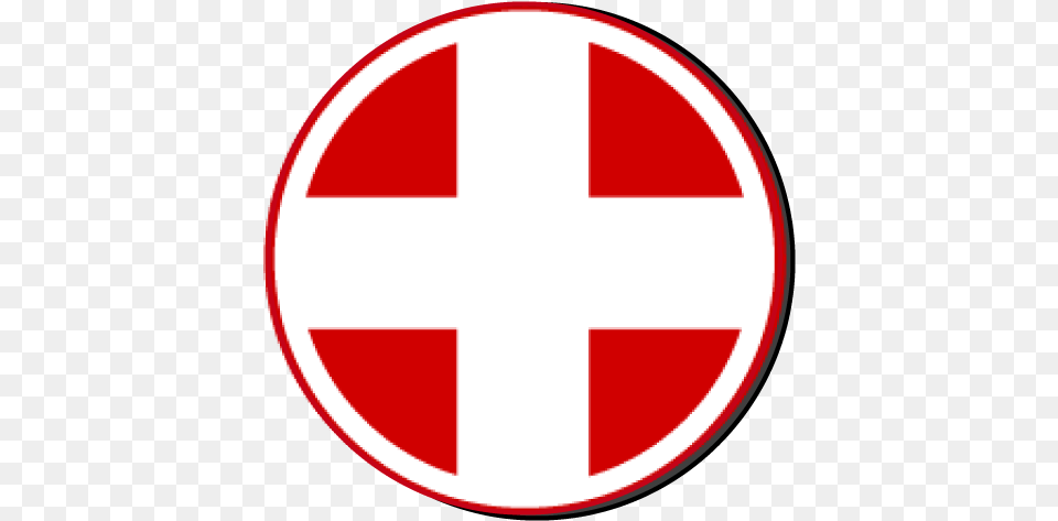 Download Hd First Aid Kit Clipart Circle, Symbol, First Aid, Logo, Red Cross Free Png