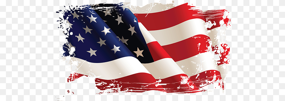 Hd Flag Clipart Baseball Bat Waving American Flag Vector, American Flag Free Png Download