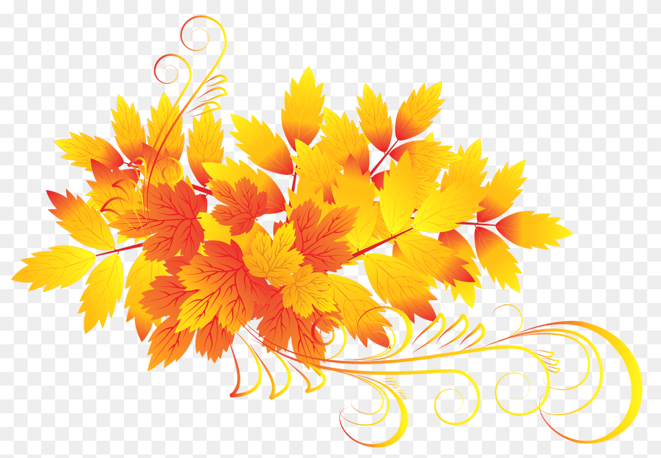 Hd Flower Autumn Fall Leaves Background Autumn Clipart, Art, Plant, Pattern, Leaf Free Png Download