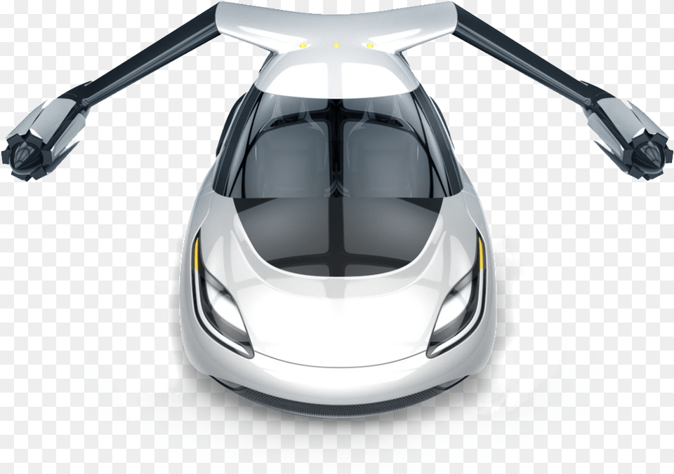 Download Hd Flying Car Design Flying Car White Background, Aircraft, Helicopter, Transportation, Vehicle Png