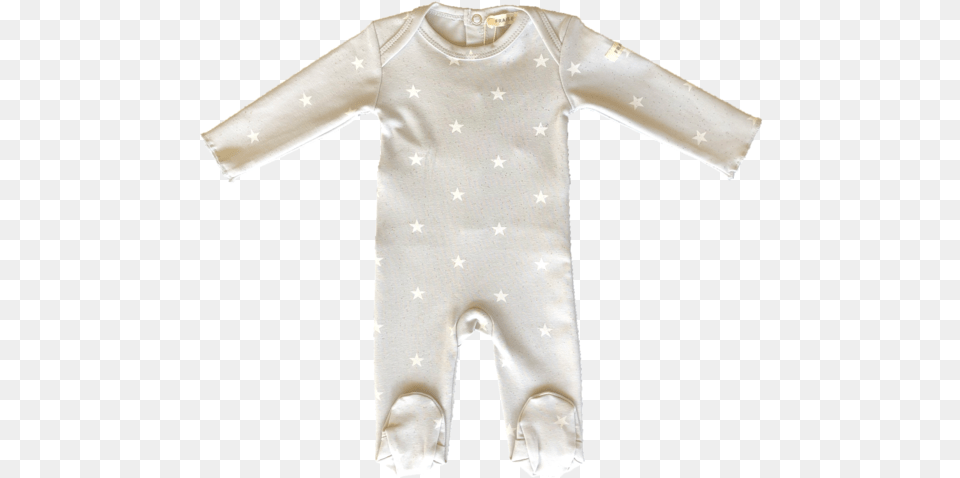 Hd Fragile Grey Glitter Star Romper Cardigan Long Sleeve, Baby, Person, Clothing, Pajamas Free Png Download