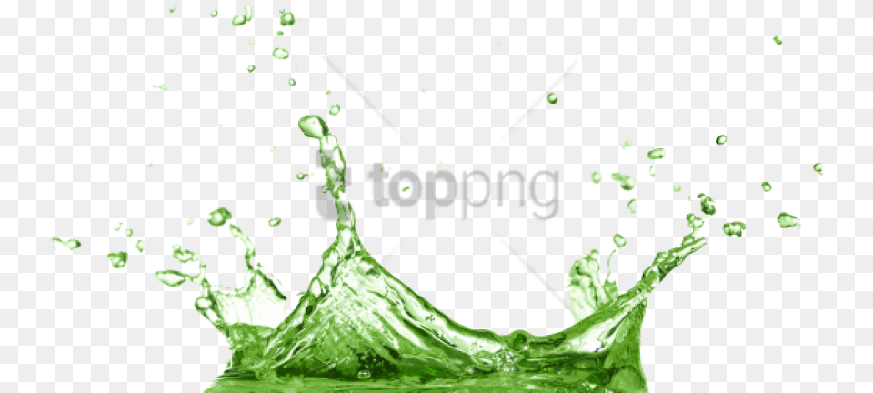 Download Hd Green Water Splash Water Splash Background, Droplet Free Transparent Png