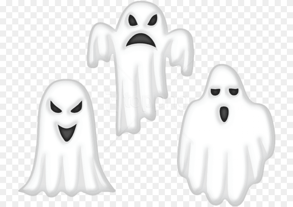 Download Hd Free Halloween Ghost Set Images Free Halloween Ghost Clip Art, Animal, Bear, Wildlife, Mammal Png Image