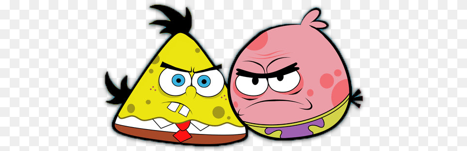 Download Hd Free Icons Spongebob Angry Birds Squarepants, Clothing, Hat, Food Png