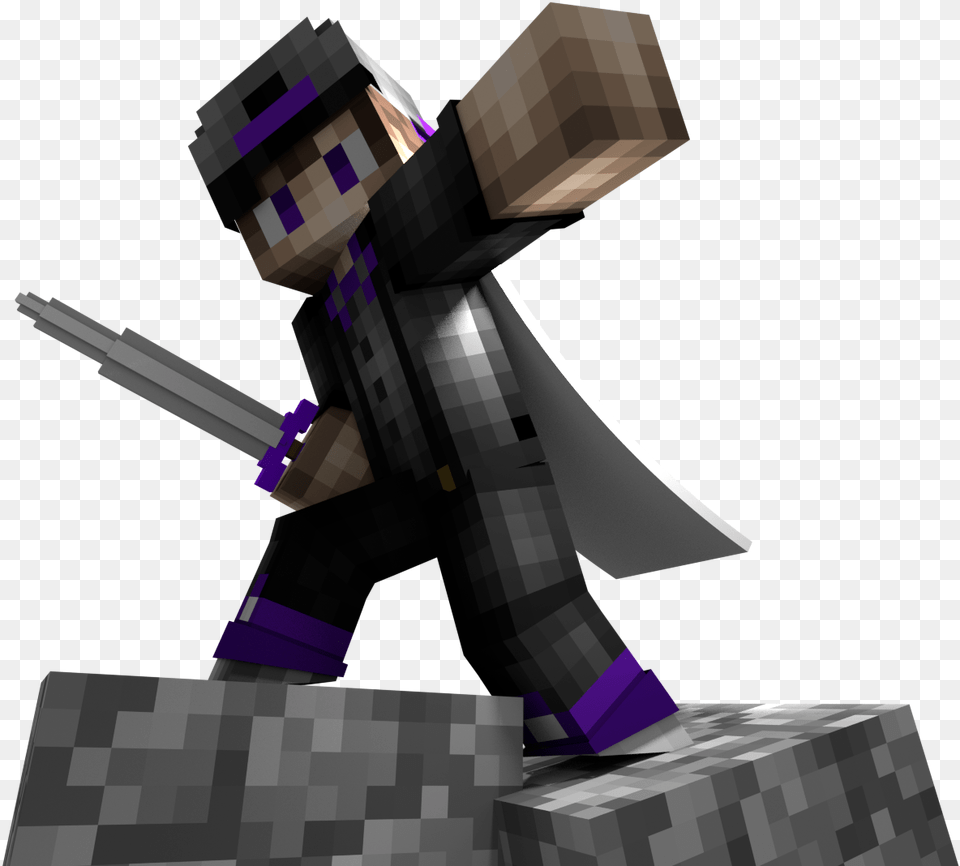 Download Hd Free Minecraft Iron Sword Skin For Minecraft Render, Person, Samurai Png