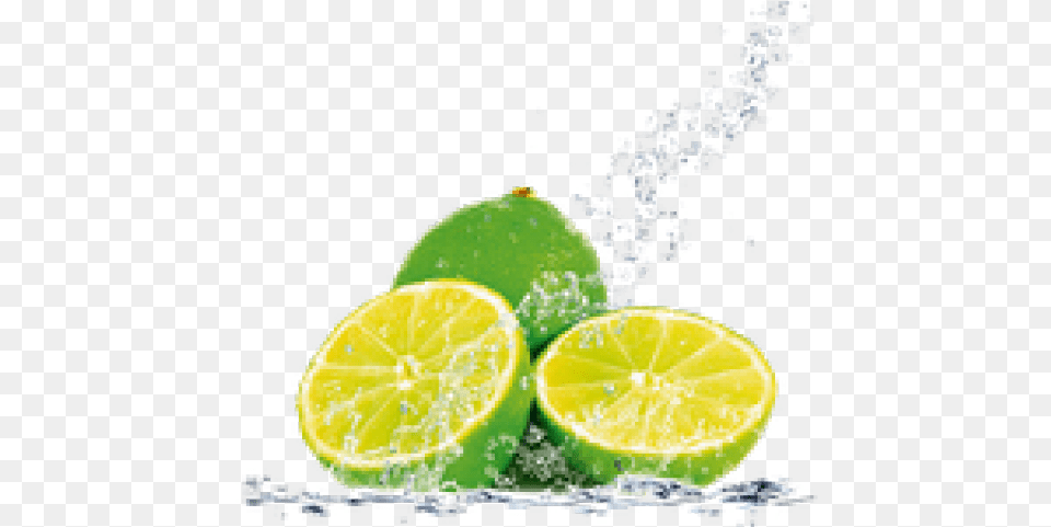 Download Hd Fruit Water Splash Lemon Water Splash, Citrus Fruit, Food, Lime, Plant Free Png