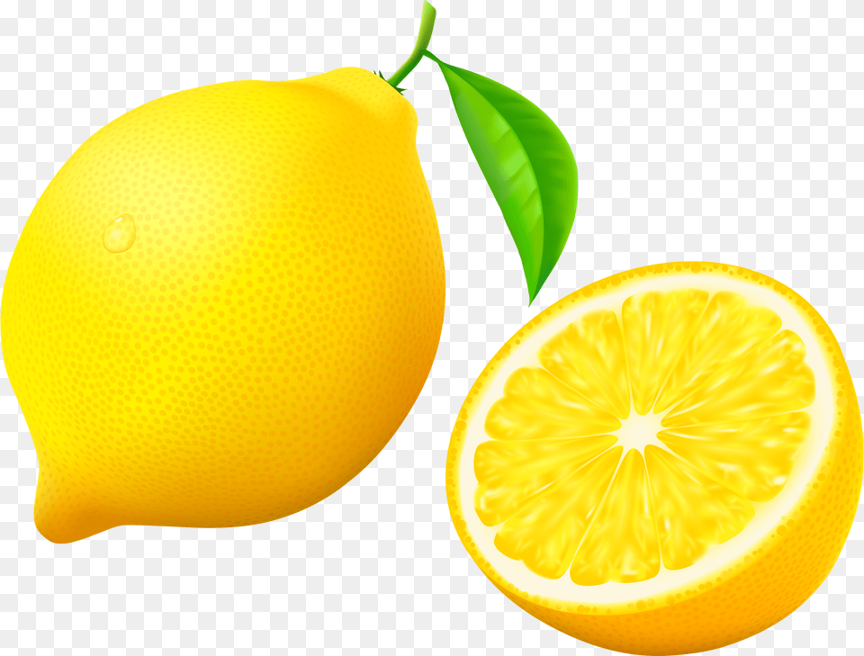 Download Hd Fruits Clipart Lemon Lemon Clipart Transparent Animated Pictures Of Lemon, Citrus Fruit, Food, Fruit, Plant Png Image