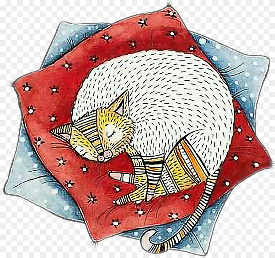 Download Hd Ftecats Sleeping Cat Cute Animals Picsart Porcupine, Armor, Shield, Art, Baby Png