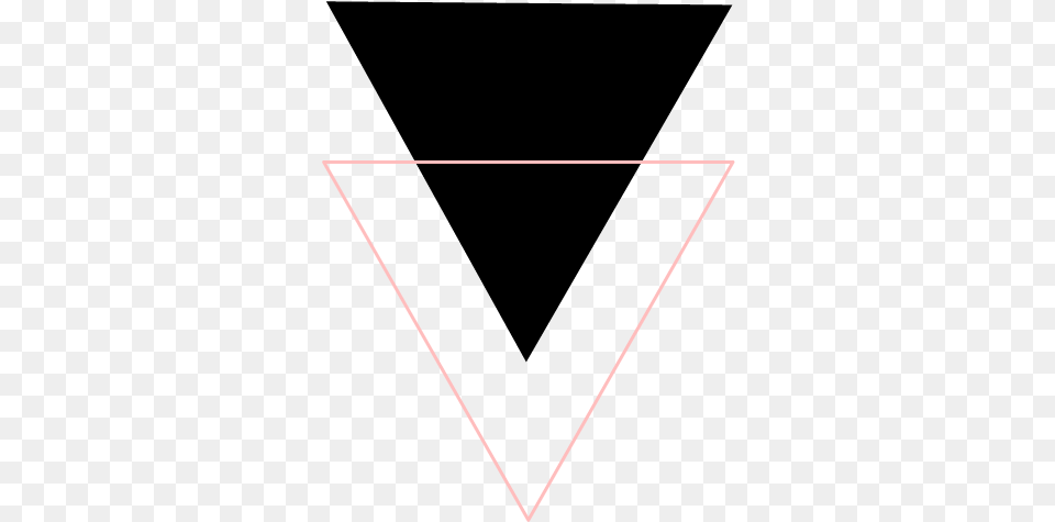 Download Hd Geometric Tumblr Triangle Triangle, Bow, Weapon Free Png