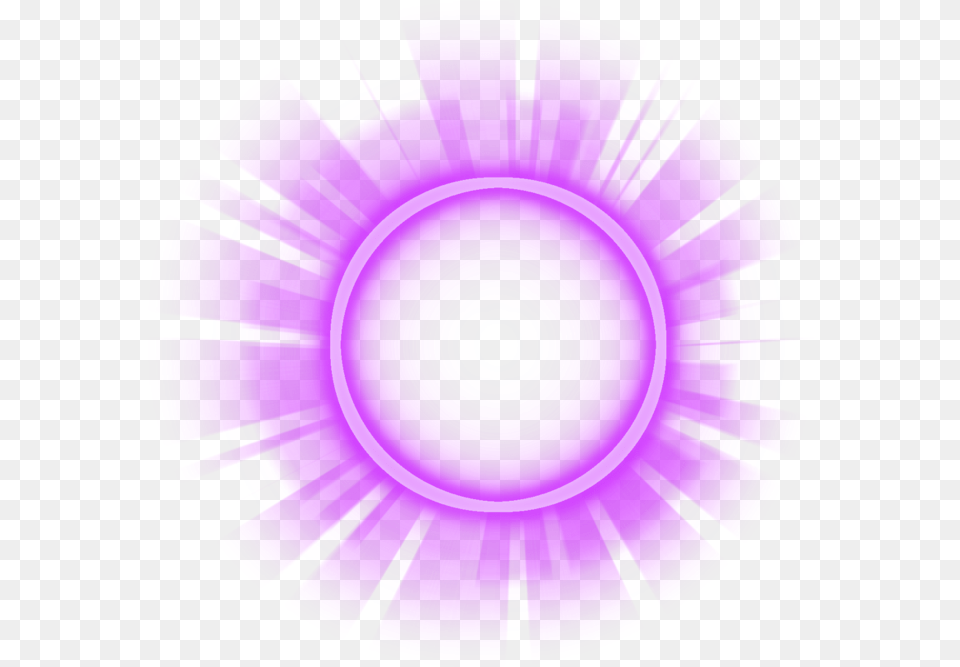 Download Hd Glowing Circle Glowing Circle Transparent Background, Light, Purple, Pattern, Machine Png Image