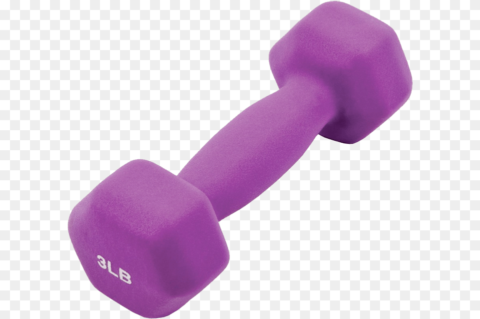 Hd Gofit Neoprene Dumbell Dumbbell Purple, Bicep Curls, Fitness, Gym, Gym Weights Free Png Download