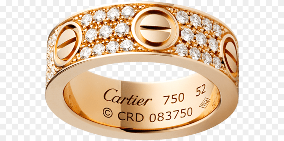 Hd Gold Jewelry Pile Iced Out Cartier Ring Cartier Love Ring Replica, Accessories, Diamond, Gemstone, Ornament Free Png Download