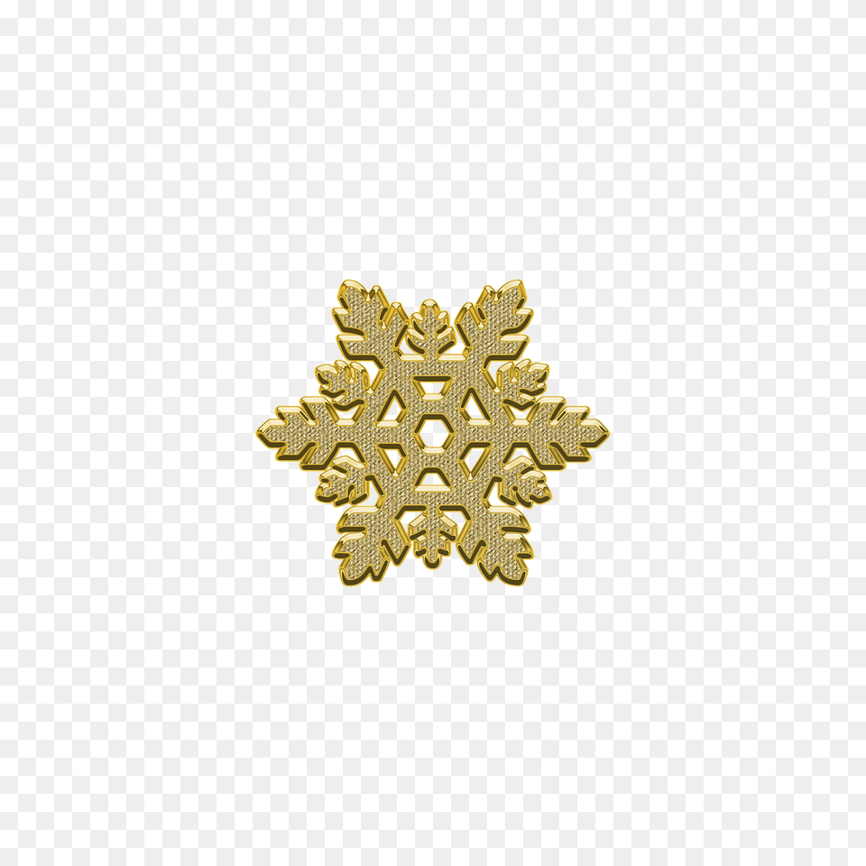 Download Hd Gold Snowflake Transparent Background Portable Network Graphics, Accessories, Jewelry, Nature, Outdoors Png Image