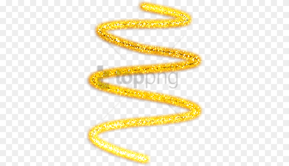 Download Hd Gold Swirls Image With Gold, Coil, Spiral, Animal, Reptile Png