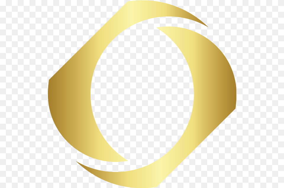 Download Hd Golden Curve Abstract Logo Circle Circle, Accessories, Gold, Jewelry, Ring Free Transparent Png
