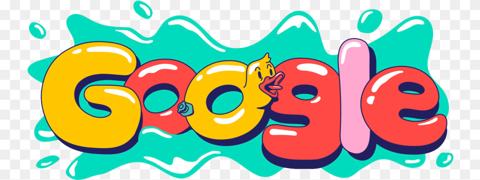 Download Hd Google Logo Transparent Google Cool Logo, Art, Graphics, Food, Sweets Png